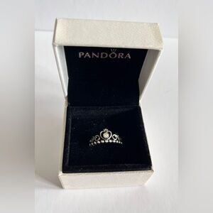 Pandora Silver Tiara Ring